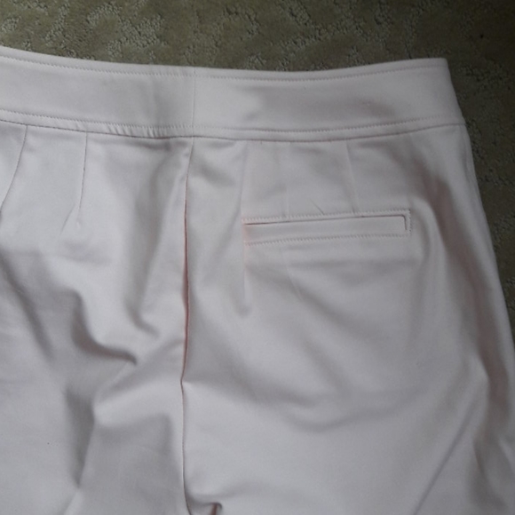 Pale Pink Cropped Ankle Pants-Camden Fit - Picture 7 of 7
